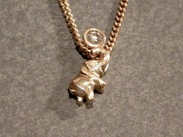 MF'sK18Pendant with Diamond'10 .