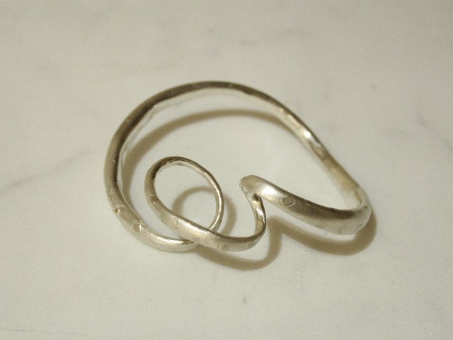 Paradium Weld on Silver Bracelet.'13