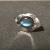 Labradorite Brooch pin '11