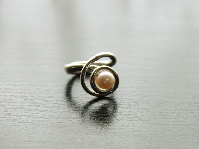 Akoya Pearl Ring 16'