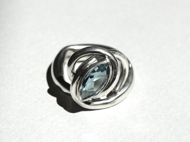 Blue Topaz Ring