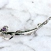 Amethyst twisted choker