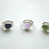 Lapis,Amethyst, Jade Rings